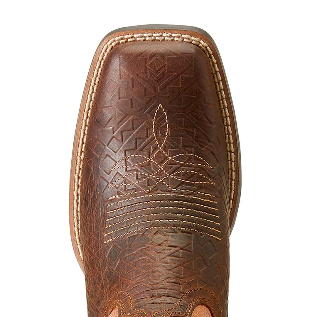 Ariat Women's Round Up Wide Square Toe StretchFit Cowgirl Boots
