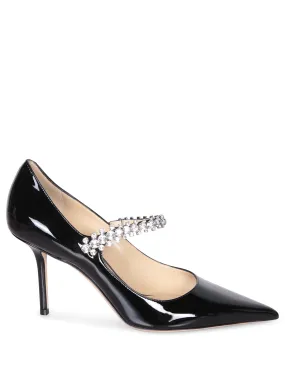 Pump Bing 85 Black Shoe in Patent Leather