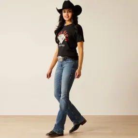 Women's Ariat Perfect Rise Brittany Boot Cut Jeans #10053529